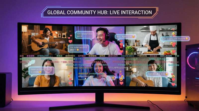 抖音风社区美图与视频展示