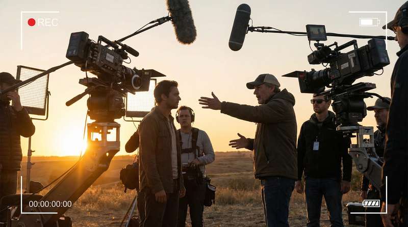 抖音风影视制作幕后视频